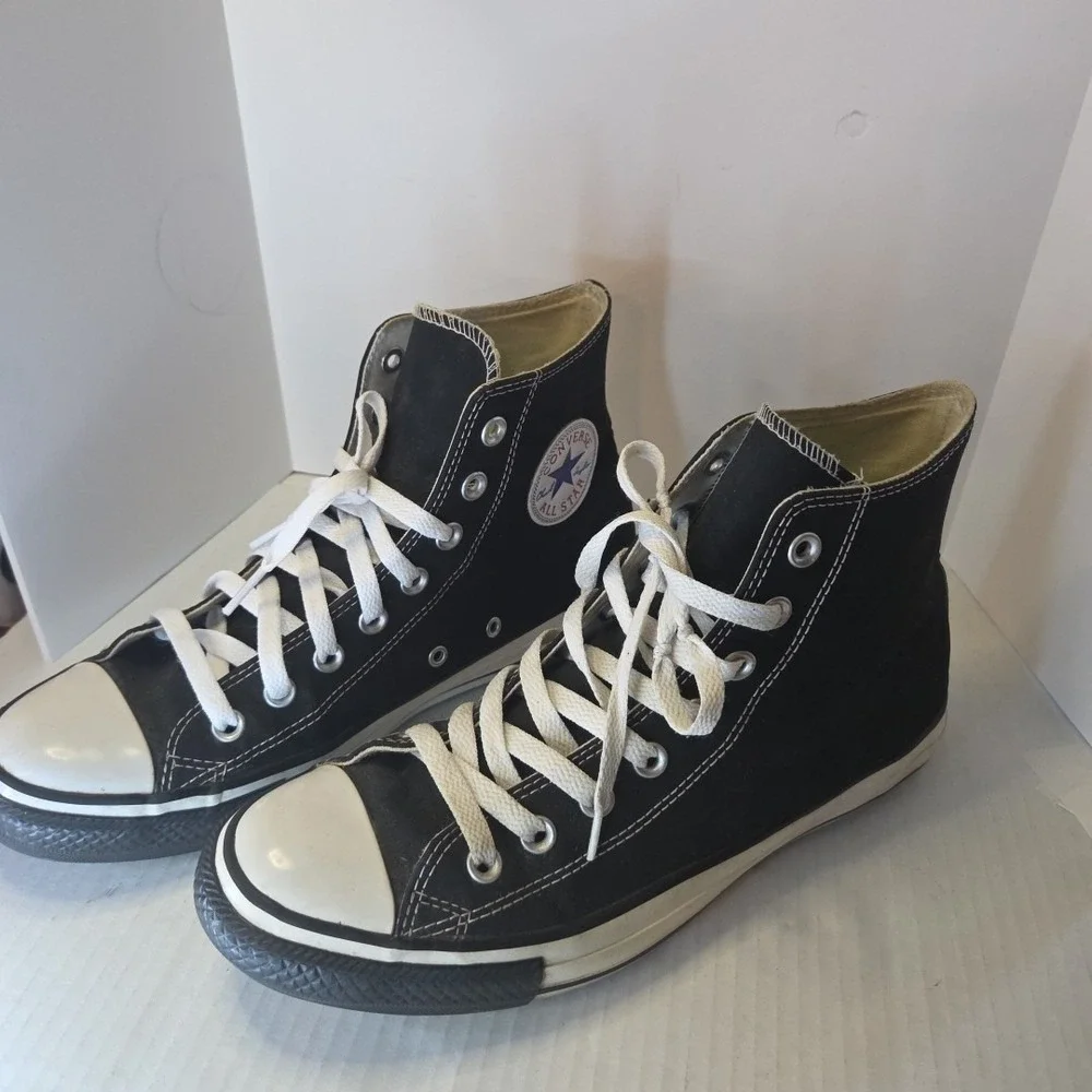 Unisex Converse Chuck Taylor All Star Ox Black White A01718F Size 8 Men 10 Women